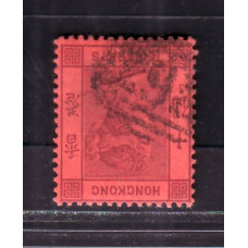 1891 QV 10c CA over Crown watermark variety