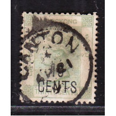 1898 QV 10c/30c CANTON star cds